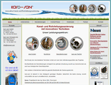 Tablet Screenshot of karosan.com